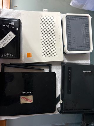 Pack Router Orange, TP-Link, Huawei 10€ cada uno