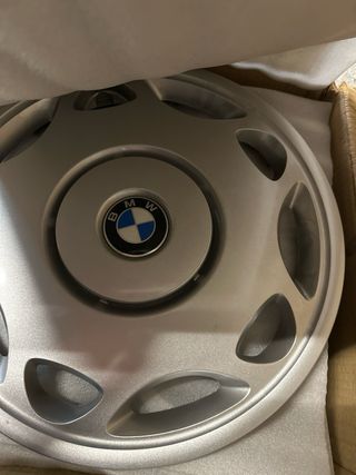 Llantas BMW 15” 5x120 ET35 + tapacubos