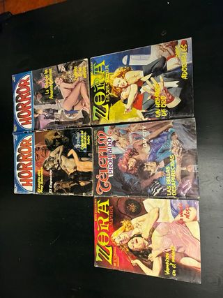 Cómic antiguos para adultos Horror, Zora, Telefilm