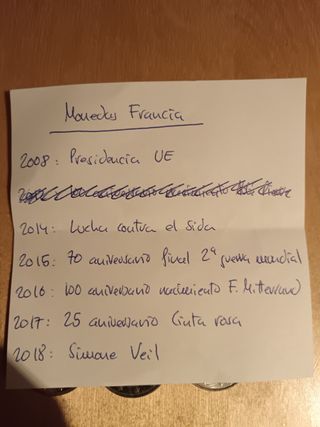 Monedas 2 euros Francia