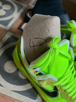 Scarpe Jordan 4 verdi fluo