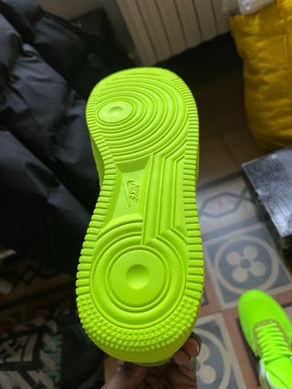 Scarpe Jordan 4 verdi fluo