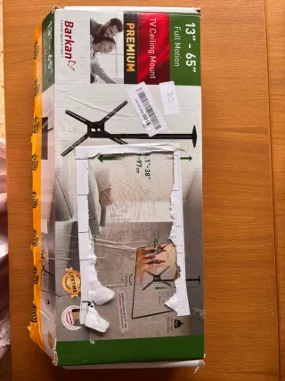 Soporte Techo TV Barkan 13-65 Full Motion