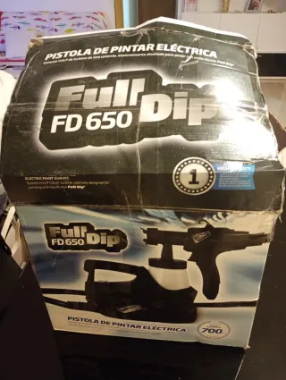 Pistola Pintura Eléctrica Full Dip FD 650