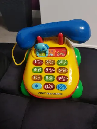 Teléfono Juguete Vtech Súper Rodófono