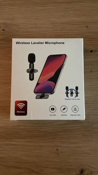 Micrófono Lavalier Inalámbrico