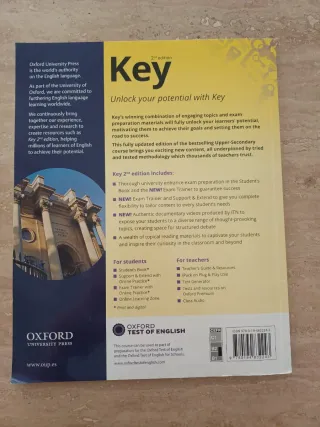 Key to Bachillerato 1. Support &Extend pack. 2 ...