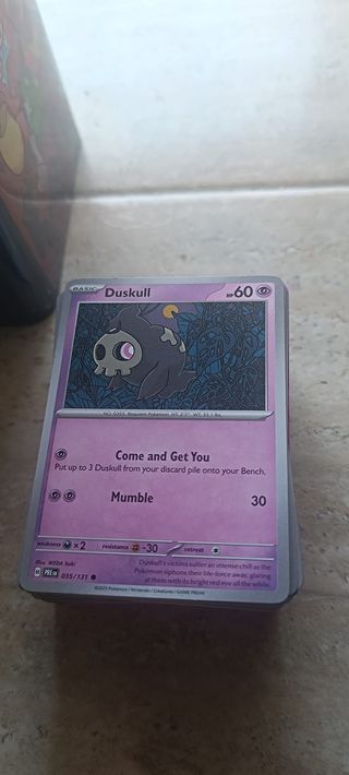 Colección Cartas Pokémon + Caja Lata Oficial