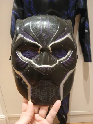 Disfraz Black Panther, talla 5-7 años