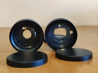 Lentes KALIMAR tele y angular para Canon AF35M II.