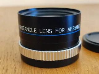 Lentes KALIMAR tele y angular para Canon AF35M II.