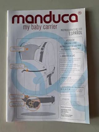 Mochila Porta Bebé Manduca Gris