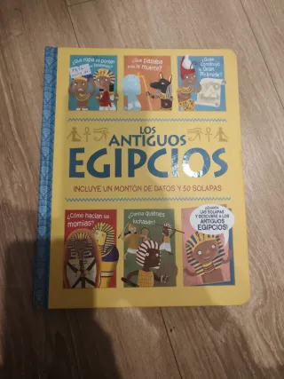 Libros antiguos egipcios para niños