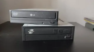 Monitor LG Flatron Plata y Negro