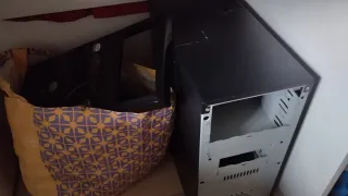 Monitor LG Flatron Plata y Negro