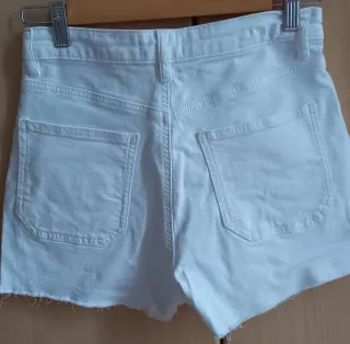 Shorts blancos Mangoteen