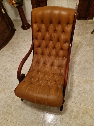 Balancín de piel, vintage