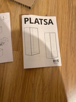 Armario Ikea Blanco Nuevo a Medio Montar