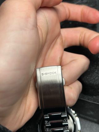 Reloj G-Shock Correa Acero Plateado