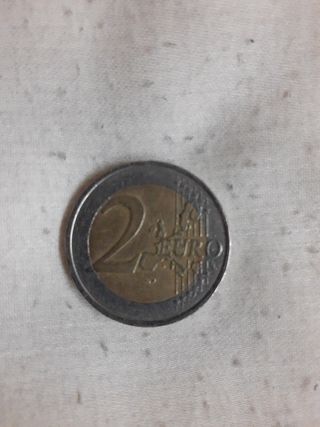 Moneda 2 euros Francia 2001