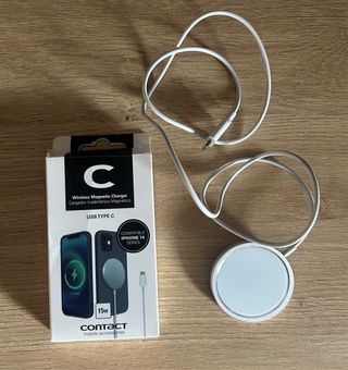 Cargador Inalámbrico Magnético USB-C 15W