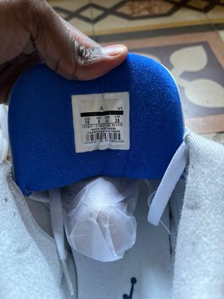 Scarpe Jordan Bianche e Blu