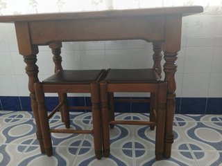 Puertas de cocina madera maciza de pino tintadas