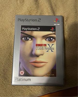 Resident Evil Code Veronica X PS2 Platinum