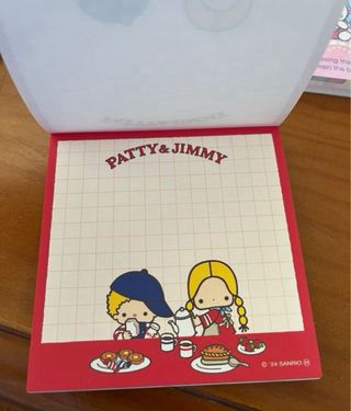 Cartas perfumadas Sanrio Patty & Jimmy