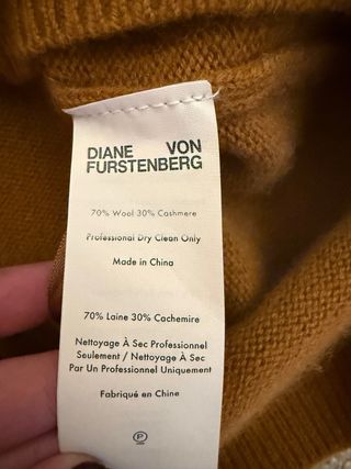 Jersey Diane Von Furstenberg Marrón Talla L