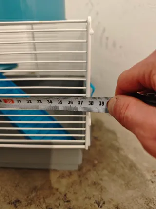 Jaula para hámster con accesorios