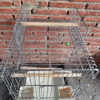 Jaula para loros/ninfas/cotorras