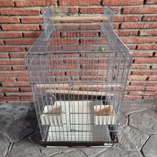 Jaula para loros/ninfas/cotorras