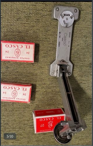 Grapadora Metálica Vintage + Scatole di Graffette