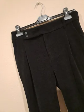 Pantalón Pana Molly Bracken Negro Talla M (44)