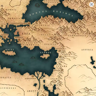 Mapa Imperio Romano 117 d.C. Lámina Histórica