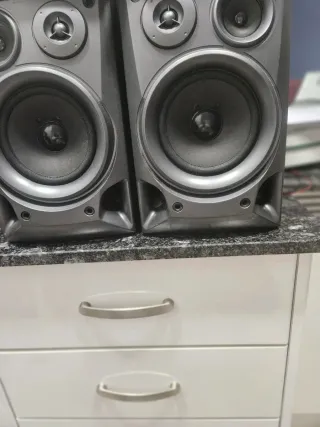 Altavoces Sharp Negros