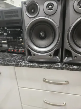 Altavoces Sharp Negros