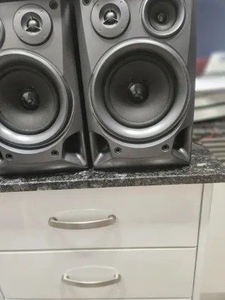 Altavoces Sharp Negros