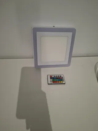 Plafón LED Osram Multicolor y Blanco