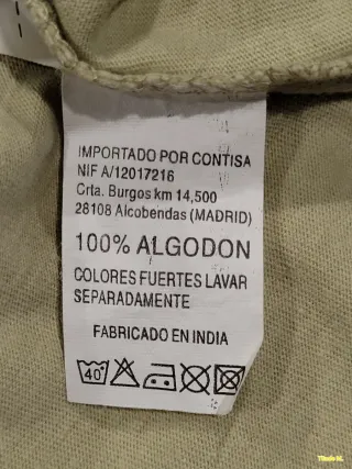 Jersey Punto Mujer Algodón Talla XL