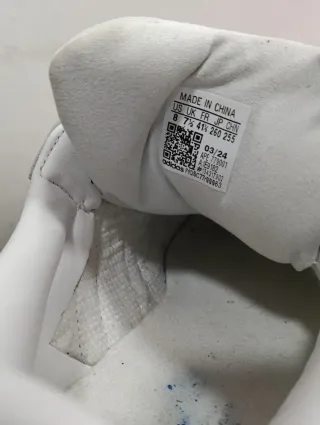 Adidas Samba XLG Talla 41.5 Blancas