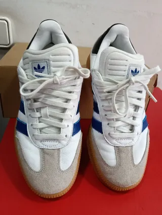 Adidas Samba XLG Talla 41.5 Blancas