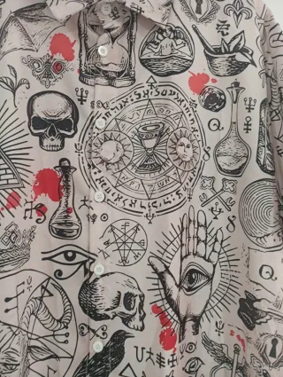 Camisa Hawaiana XL Estampada Nueva