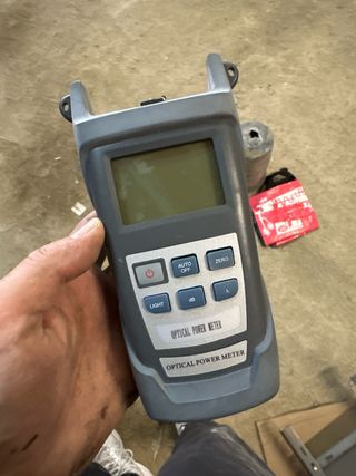 Medidor Potencia Fibra Óptica