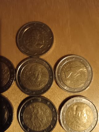 Monedas 2 euros Italia