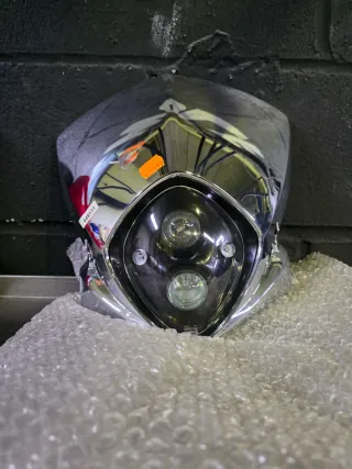 Careta Cromada Motocross/enduro