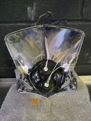 Careta Cromada Motocross/enduro