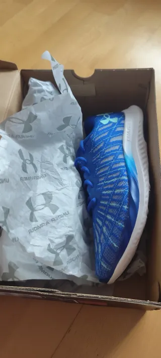 Zapatillas Under Armour Charged Breeze 2 Azul/Teal