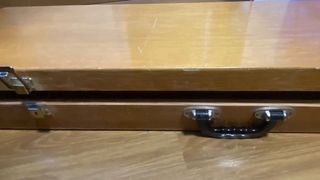 Teclado Yamaha PSR-50 con caja madera